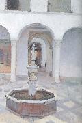 Joaquin Sorolla, Atrium fountain